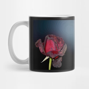 Dead Red Rose Mug